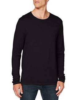 s.Oliver BLACK LABEL Herren 160.12.008.17.170.2055233 Pullover, Schwarz, M von s.Oliver BLACK LABEL