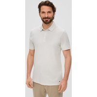 s.Oliver BLACK LABEL Kurzarmshirt Poloshirt mit Piquêstruktur von s.Oliver BLACK LABEL