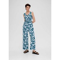 s.Oliver BLACK LABEL Overall Viskose-Jumpsuit mit Taillengürtel von s.Oliver BLACK LABEL