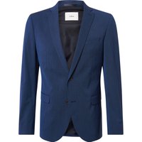 s.Oliver BLACK LABEL Sakko, Slim Fit, Reverskragen, für Herren, blau, 106 von s.Oliver BLACK LABEL