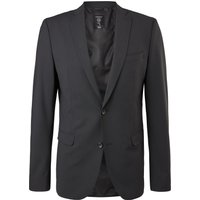 s.Oliver BLACK LABEL Sakko "Ultimate Suit" tailliert, für Herren, schwarz, 50 von s.Oliver BLACK LABEL