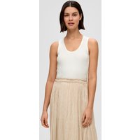 s.Oliver BLACK LABEL Shirttop Tanktop mit Satin-Detail von s.Oliver BLACK LABEL