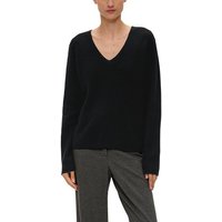 s.Oliver BLACK LABEL Strickpullover mit leicht überschnittenen Schultern von s.Oliver BLACK LABEL