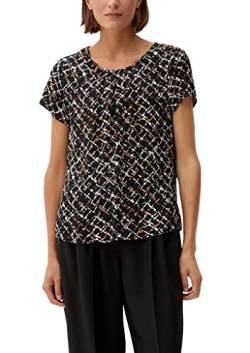 s.Oliver BLACK LABEL Women's 2121932 Bluse, schwarz 99A3, 38 von s.Oliver BLACK LABEL