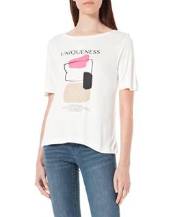 s.Oliver Women's 150.10.205.12.130.2114033 T-Shirt, Creme 02D0, 38 von s.Oliver BLACK LABEL