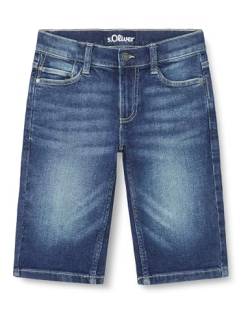 s.Oliver Junior Jungen 2139932 Jeans Bermuda, Pete Regular Fit, 57Z2, 176 Slim von s.Oliver Junior