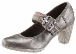 Große Größen: s.Oliver RED LABEL Spangenpumps, taupe, Gr.37 von s.Oliver RED LABEL FM