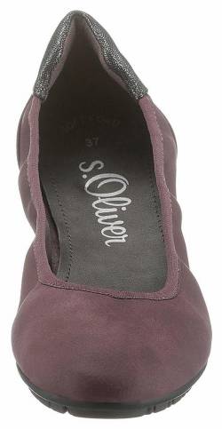 Große Größen: s.Oliver Sneaker Ballerinas, bordeaux, Gr.36 von s.Oliver RED LABEL FM