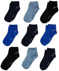 s.Oliver Socks Jungen S21010 Sneakersocken, Blau (Blue 30), 35-38 EU von s.Oliver Socks