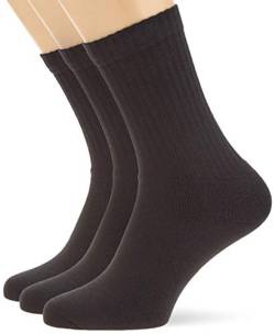 s.Oliver Unisex - Erwachsene Socke 3 er Pack, S30001, Gr. 47-49, Schwarz (05 black) von s.Oliver Socks