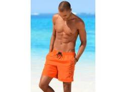 Badeshorts S.OLIVER Gr. XL (54/56), N-Gr, orange Herren Badehosen Badeshorts von s.Oliver