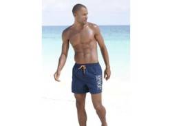 Badeshorts S.OLIVER Gr. XXL (58/60), N-Gr, blau (navy) Herren Badehosen Badeshorts von s.Oliver