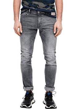 Q/S designed by - s.Oliver Herren 44.899.71.3221 Slim Jeans, Grau, 32W / 34L EU von s.Oliver