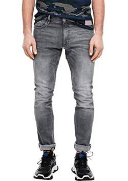 Q/S designed by - s.Oliver Herren 44.899.71.3221 Slim Jeans, Grau, 33W / 34L EU von s.Oliver