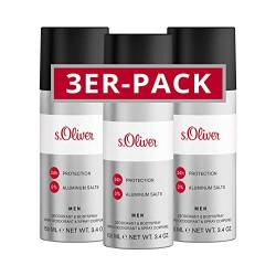 s.Oliver® Men I 3er Pack - Deodorant - markant-maskulin - zuverlässig frisch I 150ml Aerosol Spray von s.Oliver