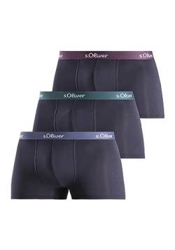 s.Oliver 3er-Pack klassischer Jersey Boxershorts für Herren - Komfort und Stil für jeden Tag von s.Oliver