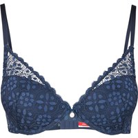 s.Oliver Amelie Push-up BH, Spitze, für Damen, blau, 80A von s.Oliver