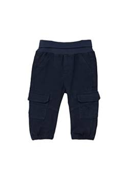 s.Oliver Baby Boys 2128701 Jerseyhose mit Umschlagbund, Blue, 62 von s.Oliver