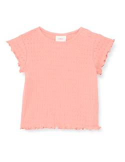 s.Oliver Baby Girls 2128783 T-Shirt, Kurzarm, PINK, 74 von s.Oliver