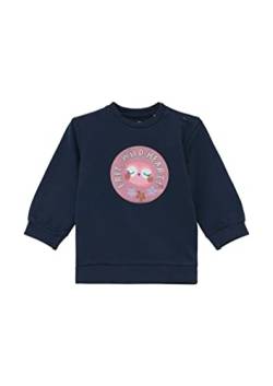 s.Oliver Baby - Mädchen 2120137 Sweatshirt, Dark Blue #202830, 62 von s.Oliver