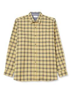 s.Oliver Big Size Herren Hemd Langarm Yellow 3XL von s.Oliver