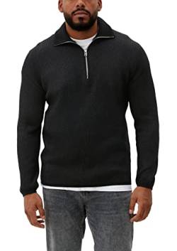 s.Oliver Big Size Herren Trui Pullover Sweater, Schwarz, 4XL Große Größen EU von s.Oliver