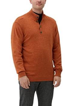 s.Oliver Big Size Men's 2124697 Pullover Sweater, Orange 28W1, XXL von s.Oliver