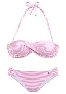 s.Oliver Bügel-Bandeau-Bikini rosa-weiß von s.Oliver