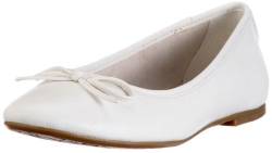 s.Oliver Casual 5-5-22100-28, Damen Ballerinas, Weiss (White 100), EU 42 von s.Oliver