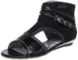 s.Oliver Casual 5-5-48208-20, Mädchen Sandalen, Schwarz (Black 1), EU 33 von s.Oliver