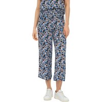 s.Oliver Culotte s.Oliver Gemusterte Wide Leg-Hose aus reiner Visko (1-tlg) Nicht Vorhanden von s.Oliver