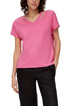 s.Oliver Damen 10.2.11.12.130.2132212 T-Shirt, Rosa 4426 #De6fa1, 32 von s.Oliver