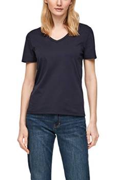 s.Oliver Damen 120.11.899.12.130.2060852 T-Shirt, Navy, 38 von s.Oliver