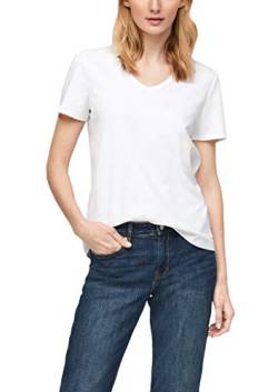 s.Oliver Damen 120.11.899.12.130.2060852 T-Shirt, White, 44 von s.Oliver