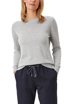 s.Oliver Damen 120.11.899.17.170.2112210 Sweater, Grey Melange, 38 von s.Oliver