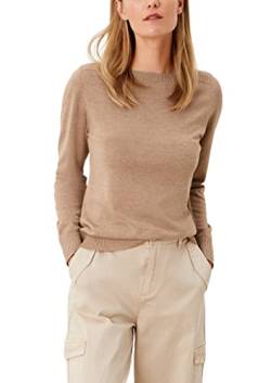 s.Oliver Damen 120.11.899.17.170.2112210 Sweater, Sand Melange, 36 von s.Oliver