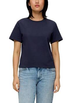 s.Oliver Damen 2139394 T-Shirt kurzarm, blau 5959, 40 von s.Oliver