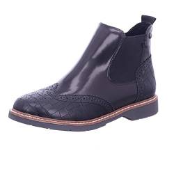 s.Oliver Damen 5-5-25444-25 054 Chelsea-Stiefel, Black Croco, 39 EU von s.Oliver