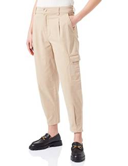 s.Oliver Damen 7/8 Chino 7 8 Relaxed Fit, Brown, 36 EU von s.Oliver