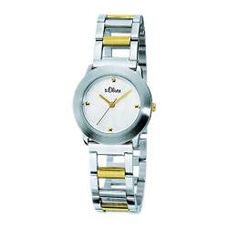 s.Oliver Damen-Armbanduhr Analog Quarz Bicolor SO-15028-MQR von s.Oliver