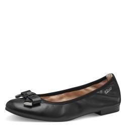 s.Oliver Damen Ballerinas mit Schleife Elegant, Schwarz (Black), 38 von s.Oliver