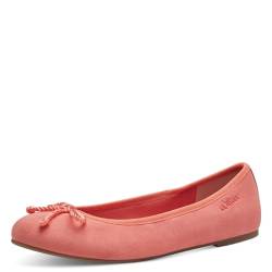 s.Oliver Damen Ballerinas mit Schleife Flach, Orange (Coral), 36 von s.Oliver