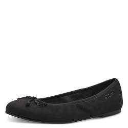 s.Oliver Damen Ballerinas mit Schleife Flach, Schwarz (Black), 40 von s.Oliver