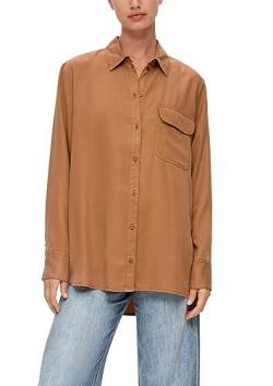 s.Oliver Damen Bluse Langarm Brown 46 von s.Oliver