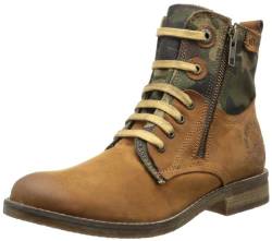 s.Oliver Damen Casual Combat Boots, Braun (Cognac 305) von s.Oliver