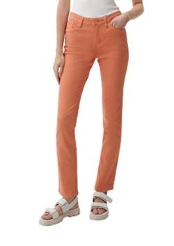 s.Oliver Damen Jeans-hose, Jeans Hose Betsy Slim, Orange, 44W / 32L EU von s.Oliver