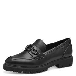 s.Oliver Damen Loafer mit dicker Sohle Vegan, Schwarz (Black), 36 von s.Oliver