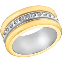 s.Oliver Damen Ring, Edelstahl, bicolor, 54 von s.Oliver