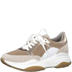 s.Oliver Damen Schnürhalbschuhe, Frauen sportlicher Schnürer,lose Einlage, Sneaker schnürer freizeitschuh Plateau-Sohle,Nature Comb,40 EU / 6.5 UK von s.Oliver