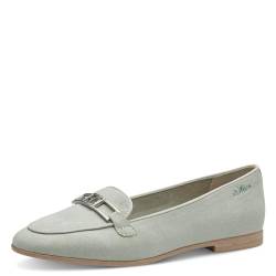 s.Oliver Damen Slipper Elegant Leicht, Grün (Mint), 41 von s.Oliver